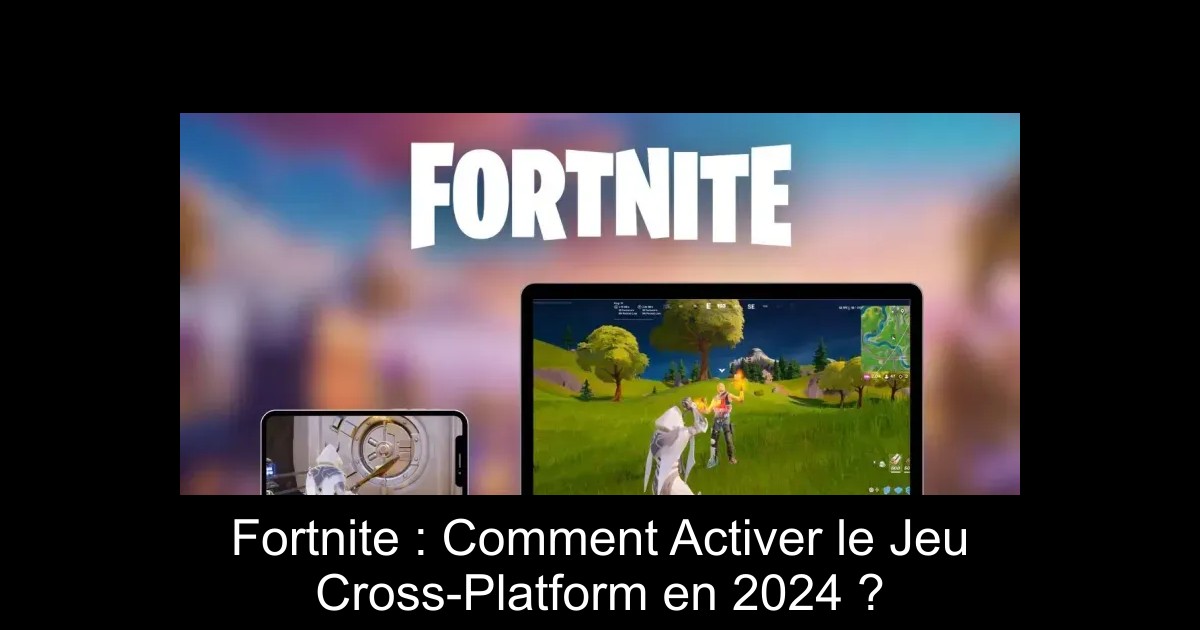 Fortnite : Comment Activer le Jeu Cross-Platform en 2024 ?