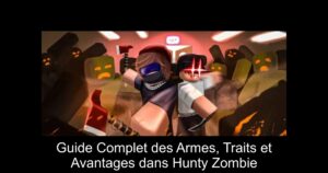 Guide Complet des Armes, Traits et Avantages dans Hunty Zombie