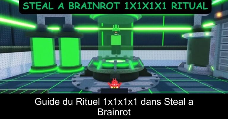 Guide du Rituel 1x1x1x1 dans Steal a Brainrot