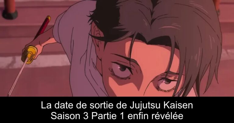 La date de sortie de Jujutsu Kaisen Saison 3 Partie 1 enfin révélée