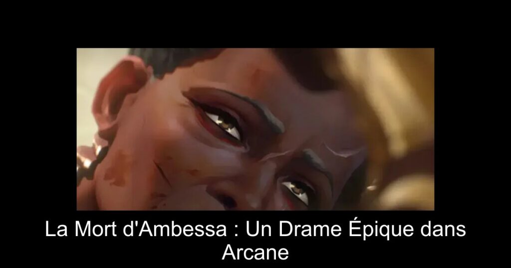 La Mort d&rsquo;Ambessa : Un Drame Épique dans Arcane
