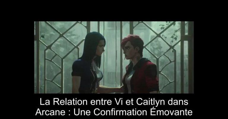 La Relation entre Vi et Caitlyn dans Arcane : Une Confirmation Émovante