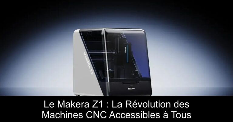 Le Makera Z1 : La Révolution des Machines CNC Accessibles à Tous