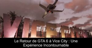 Le Retour de GTA 6 à Vice City : Une Expérience Incontournable