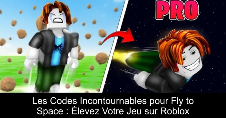 Les Codes Incontournables pour Fly to Space : Élevez Votre Jeu sur Roblox
