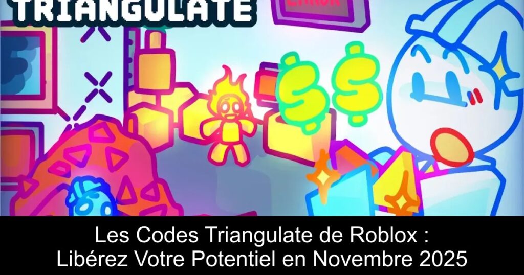Les Codes Triangulate de Roblox : Libérez Votre Potentiel en Novembre 2025