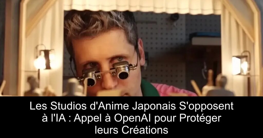 Les Studios d’Anime Japonais S’opposent à l’IA : Appel à OpenAI pour Protéger leurs Créations