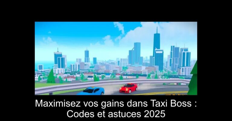 Maximisez vos gains dans Taxi Boss : Codes et astuces 2025