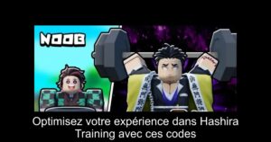 Optimisez votre expérience dans Hashira Training avec ces codes