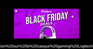 Profitez de 40% de réduction sur le casque gaming Logitech G733 pendant le Black Friday