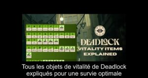 Tous les objets de vitalité de Deadlock expliqués pour une survie optimale