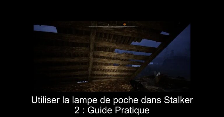 Utiliser la lampe de poche dans Stalker 2 : Guide Pratique