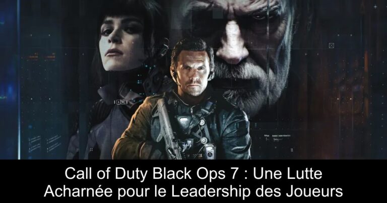 Call of Duty Black Ops 7 : Une Lutte Acharnée pour le Leadership des Joueurs