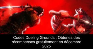Codes Dueling Grounds : Obtenez des récompenses gratuitement en décembre 2025