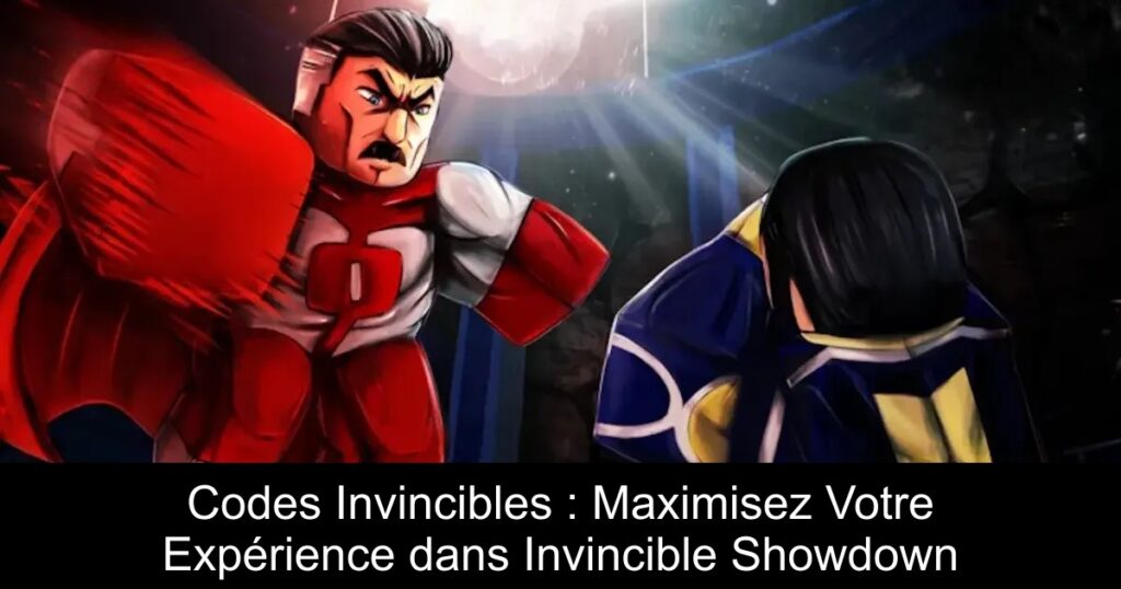 Codes Invincibles : Maximisez Votre Expérience dans Invincible Showdown
