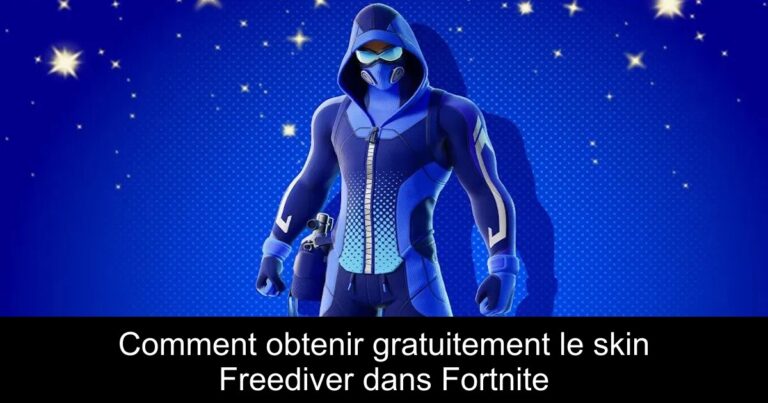 Comment obtenir gratuitement le skin Freediver dans Fortnite