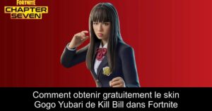 Comment obtenir gratuitement le skin Gogo Yubari de Kill Bill dans Fortnite