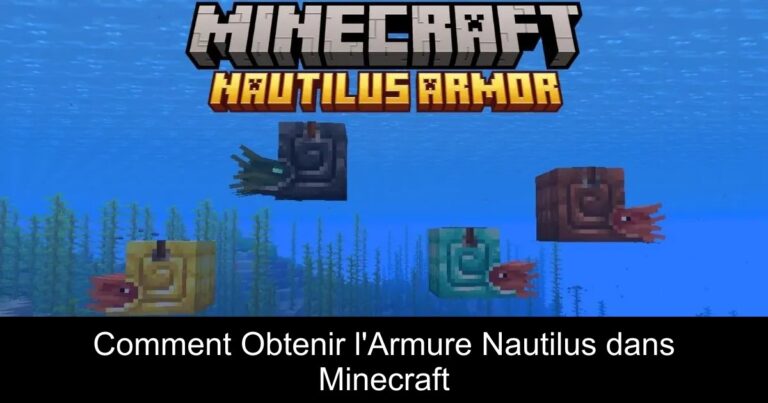 Comment Obtenir l'Armure Nautilus dans Minecraft