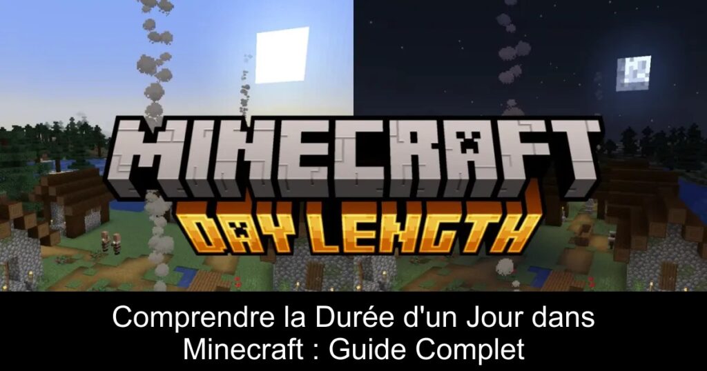 Comprendre la Durée d&rsquo;un Jour dans Minecraft : Guide Complet