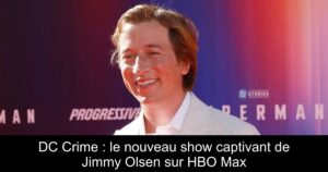 DC Crime : le nouveau show captivant de Jimmy Olsen sur HBO Max