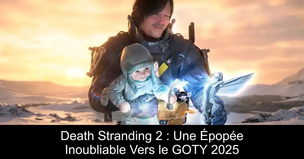 Death Stranding 2 : Une Épopée Inoubliable Vers le GOTY 2025