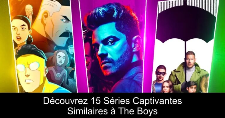 Découvrez 15 Séries Captivantes Similaires à The Boys