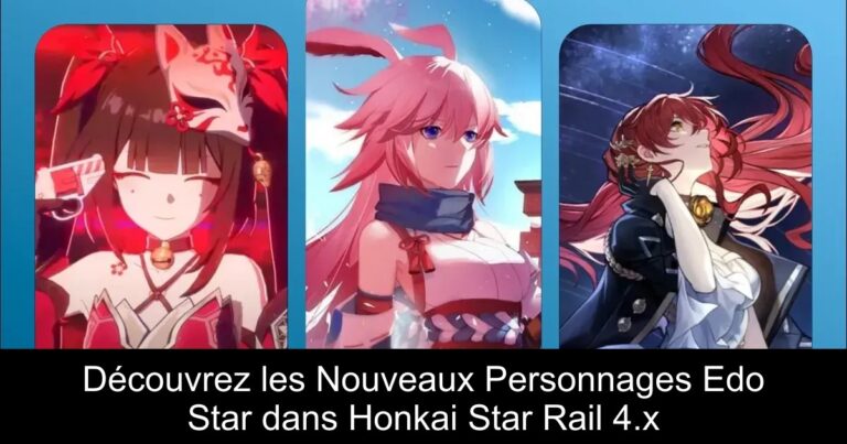 Découvrez les Nouveaux Personnages Edo Star dans Honkai Star Rail 4.x