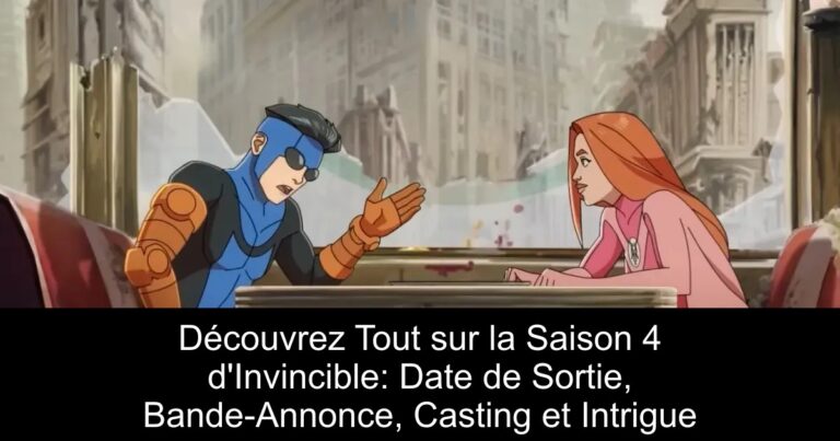 Découvrez Tout sur la Saison 4 d'Invincible: Date de Sortie, Bande-Annonce, Casting et Intrigue