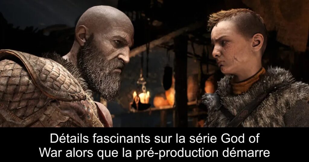Détails fascinants sur la série God of War alors que la pré-production démarre