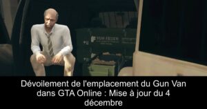 Dévoilement de l’emplacement du Gun Van dans GTA Online : Mise à jour du 4 décembre