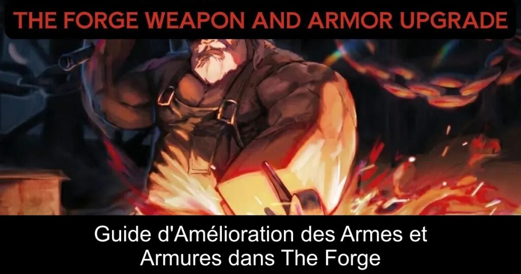 Guide d’Amélioration des Armes et Armures dans The Forge