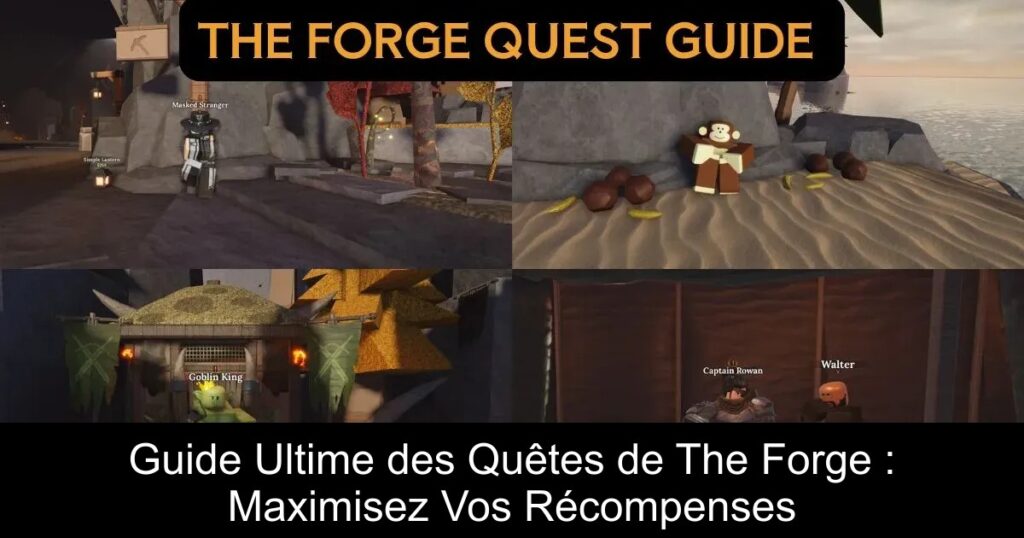Guide Ultime des Quêtes de The Forge : Maximisez Vos Récompenses