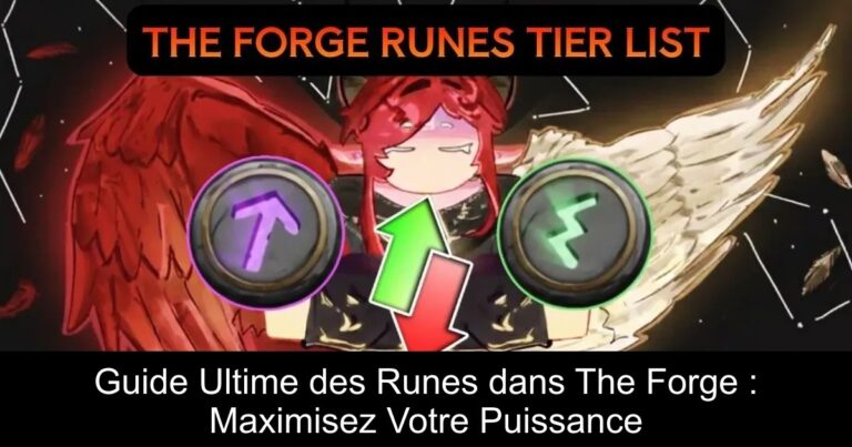 Guide Ultime des Runes dans The Forge : Maximisez Votre Puissance