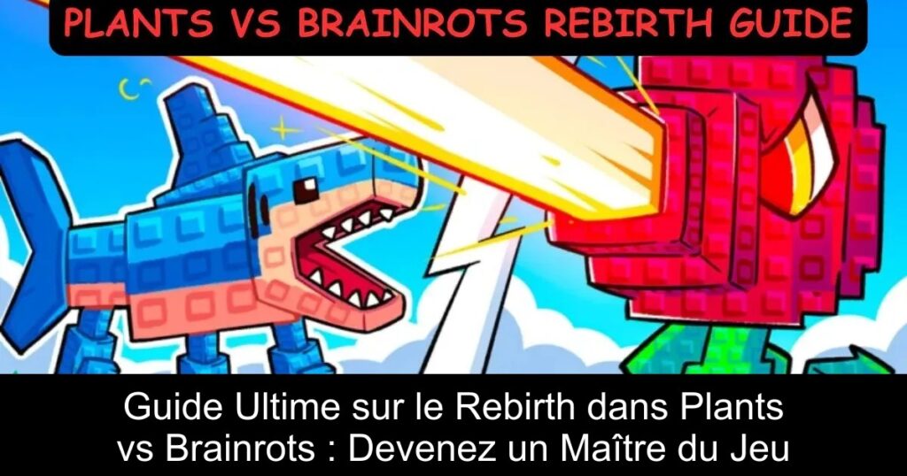 Guide Ultime sur le Rebirth dans Plants vs Brainrots : Devenez un Maître du Jeu