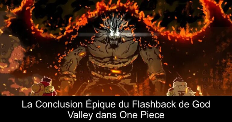 La Conclusion Épique du Flashback de God Valley dans One Piece