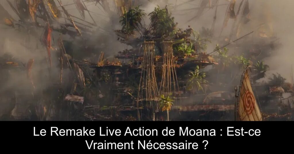 Le Remake Live Action de Moana : Est-ce Vraiment Nécessaire ?