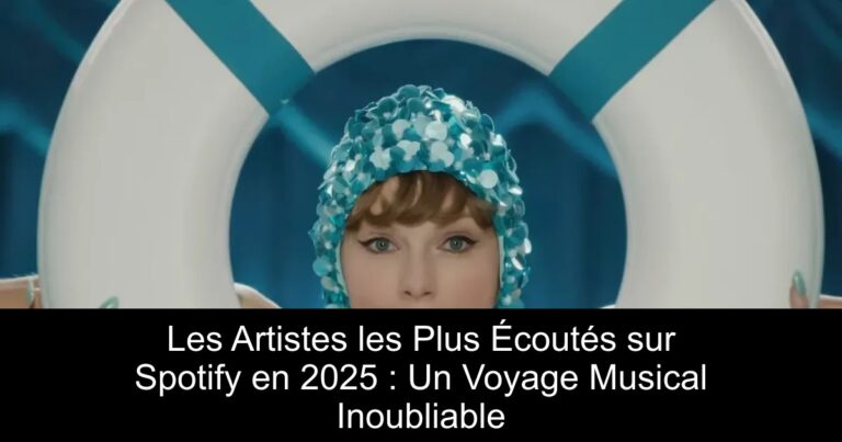 Les Artistes les Plus Écoutés sur Spotify en 2025 : Un Voyage Musical Inoubliable