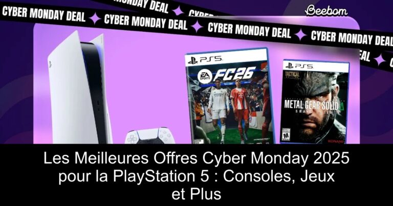 Les Meilleures Offres Cyber Monday 2025 pour la PlayStation 5 : Consoles, Jeux et Plus