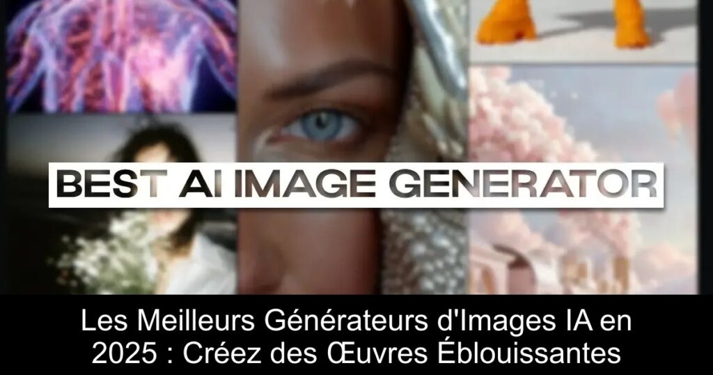 Les Meilleurs Générateurs d’Images IA en 2025 : Créez des Œuvres Éblouissantes