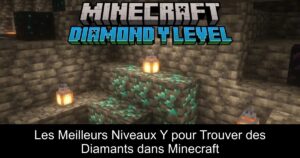 Les Meilleurs Niveaux Y pour Trouver des Diamants dans Minecraft