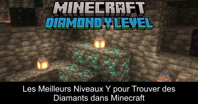 Les Meilleurs Niveaux Y pour Trouver des Diamants dans Minecraft