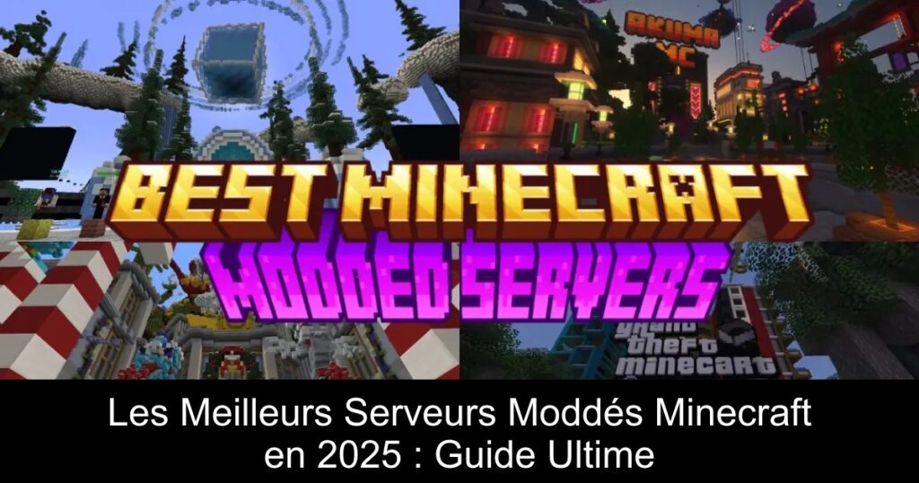 Les Meilleurs Serveurs Moddés Minecraft en 2025 : Guide Ultime