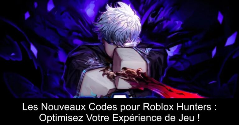 Les Nouveaux Codes pour Roblox Hunters : Optimisez Votre Expérience de Jeu !