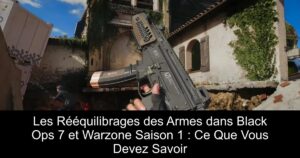 Les Rééquilibrages des Armes dans Black Ops 7 et Warzone Saison 1 : Ce Que Vous Devez Savoir