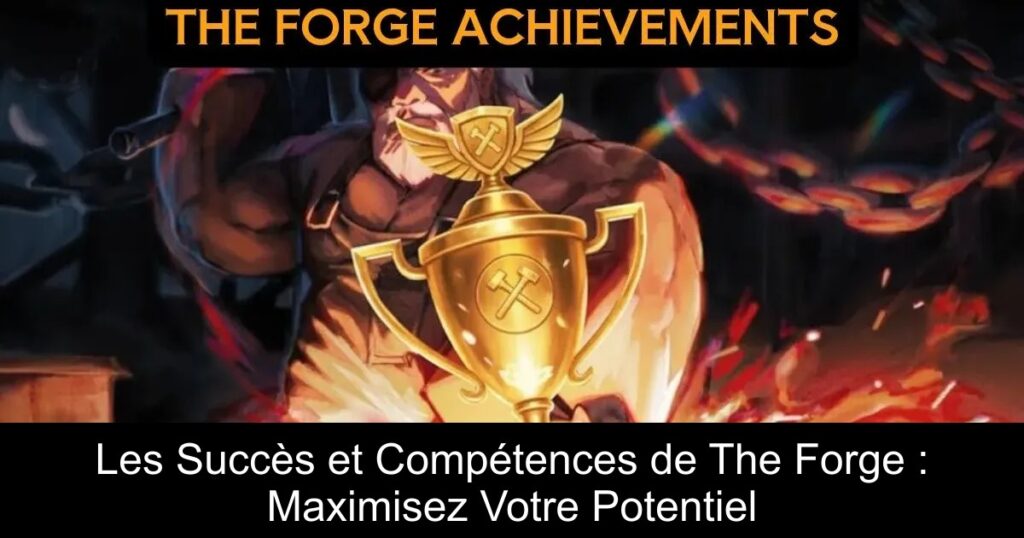 Les Succès et Compétences de The Forge : Maximisez Votre Potentiel
