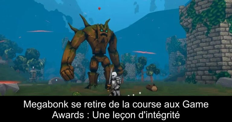 Megabonk se retire de la course aux Game Awards : Une leçon d'intégrité