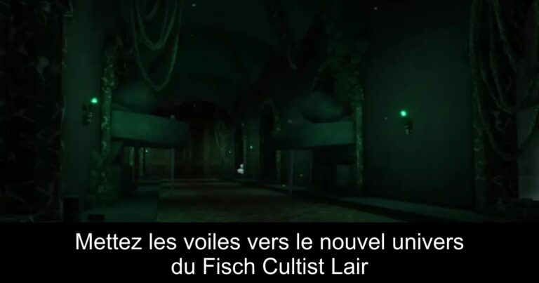 Mettez les voiles vers le nouvel univers du Fisch Cultist Lair