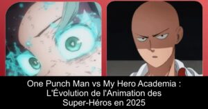 One Punch Man vs My Hero Academia : L’Évolution de l’Animation des Super-Héros en 2025