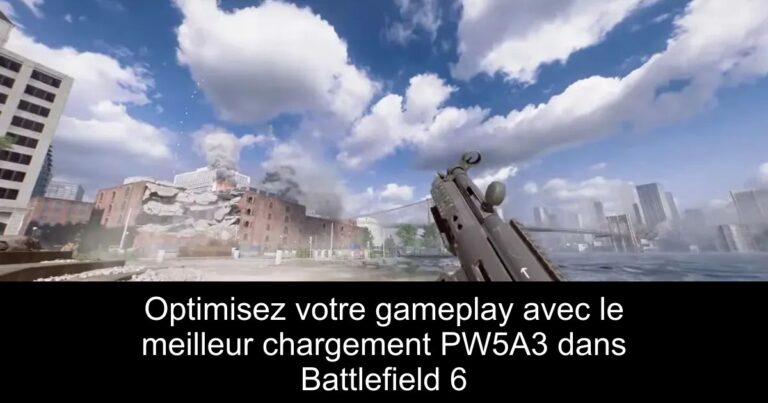 Optimisez votre gameplay avec le meilleur chargement PW5A3 dans Battlefield 6