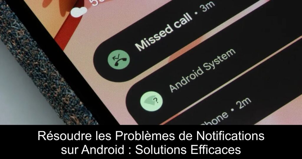 Résoudre les Problèmes de Notifications sur Android : Solutions Efficaces